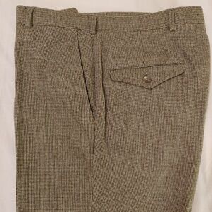 All Wool Flat Front Slacks